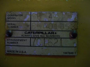 820 KW 1800RPM 480V Caterpillar SR-4