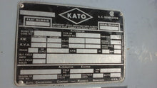 Load image into Gallery viewer, 1000 KW 4160V 1200RPM Kato